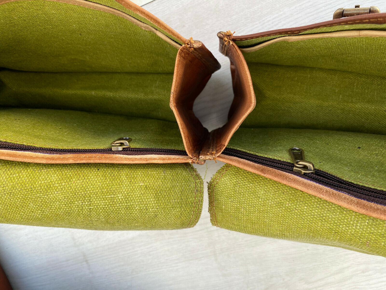 Leather Motorcycle Bags 3 Pouch Side Three Panniers ( 2 Saddel Bag+1 Tool Bag) 24Hr Smart